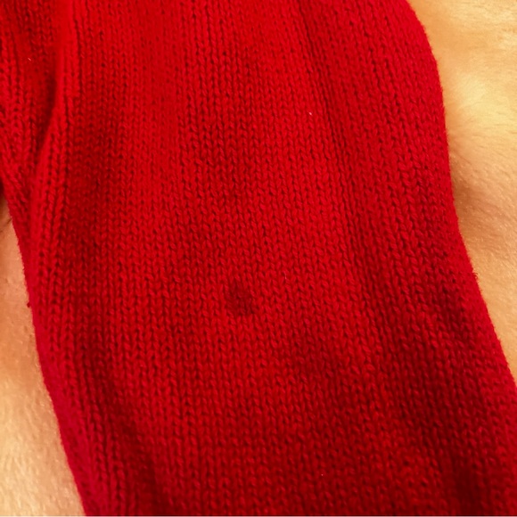 Red Vintage Christmas Sweater - Picture 12 of 13